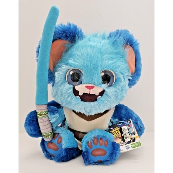 Star Wars Young Jedi Adventures Fuzzy Force Nubs Plush Toy 12" Ages 3+ Hasbro Di - Picture 1 of 9
